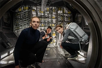 Still from the movie Stowaway