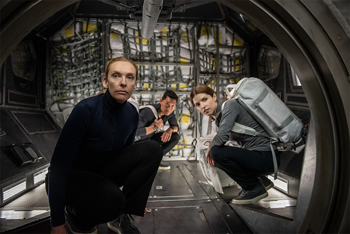 Still from the movie Stowaway